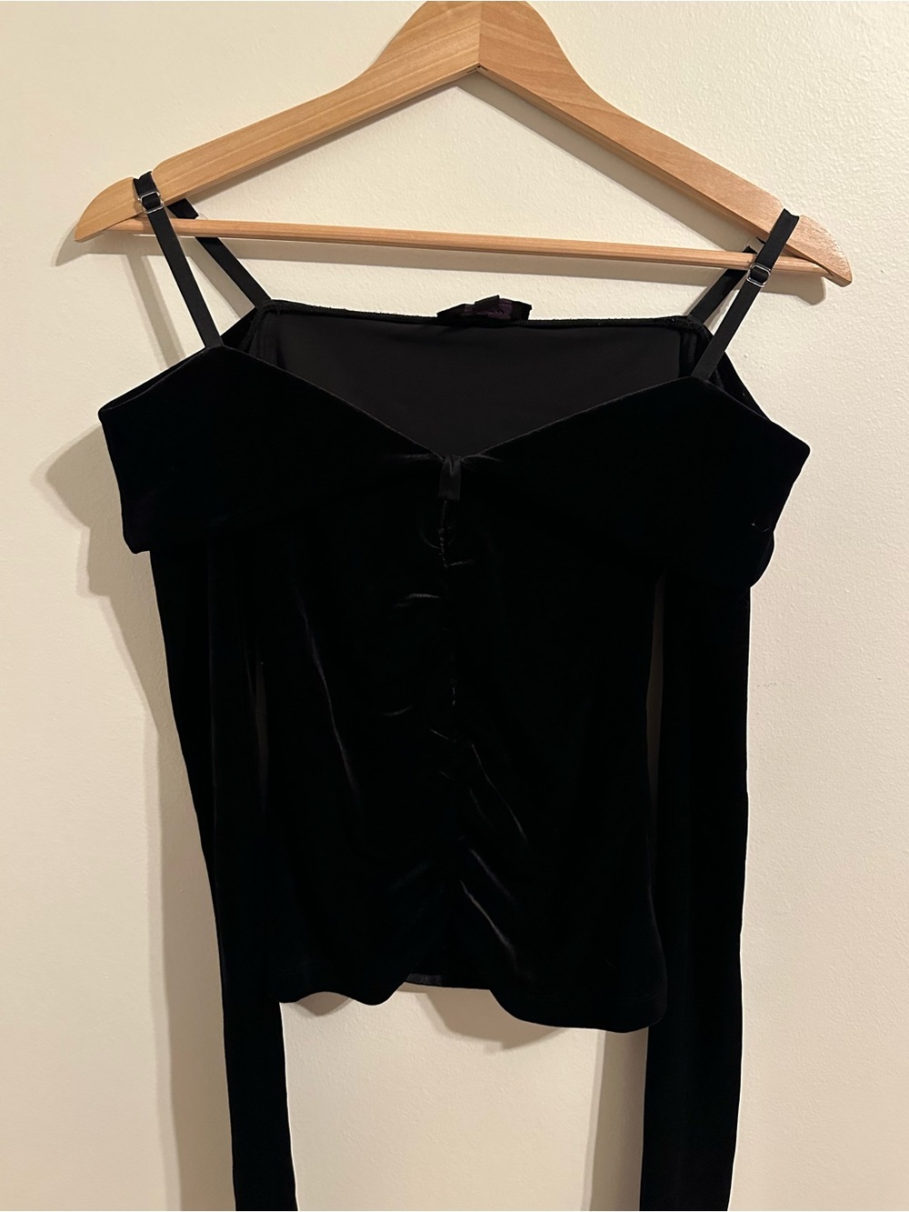 vintage velour top